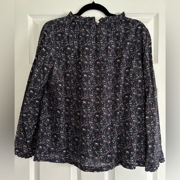 Trovata Birds of Paradis Ruffle Collar Top, medium - Picture 2 of 4